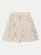 Spódnice - Guess Spódnica tiulowa J5RD01 KCLO0 Różowy Regular Fit - miniaturka - grafika 1