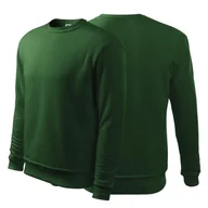 Moda i Uroda OUTLET - Bluza butelkowa zieleń męska/dziecięca z logo na sercu nadrukiem logo firmy 300g 406 kolor 06 bluza podstawowa - miniaturka - grafika 1