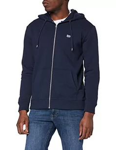 Lee Męska bluza z kapturem Basic Zip Through, grantowy, S wysoki - Bluzy męskie - miniaturka - grafika 1