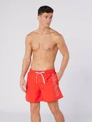 Kąpielówki męskie - Reebok Szorty kąpielowe "Abbott" w kolorze czerwonym - miniaturka - grafika 1