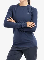 Bluzy sportowe damskie - Bluza termoaktywna damska Columbia Midweight Stretch L/S - nocturnal - miniaturka - grafika 1