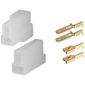 Akcesoria motoryzacyjne - inny Złącze dwukrotne w obudowie wtyk + gniazdo + konektory) WD12-1645 - miniaturka - grafika 1