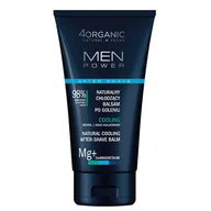 Balsamy po goleniu - 4organic MEN POWER naturalny balsam po goleniu chłodzący Cooling 150 ml - miniaturka - grafika 1