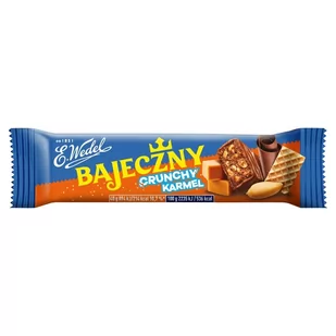 E. Wedel Bajeczny Crunchy karmel Baton orzechowy 40 g - Batoniki - miniaturka - grafika 1