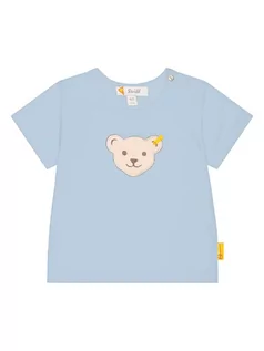 Kaftaniki dla niemowląt - Steiff Koszulka w kolorze błękitnym - grafika 1