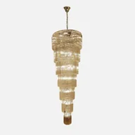 Lampy sufitowe - Luxe żyrandol 69xE14 złoty 18006-69 - miniaturka - grafika 1