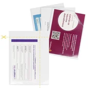 Przybory szkolne - Etui na kartę szczepienia COVID-19 1szt BIURFOL - miniaturka - grafika 1