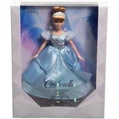 Lalki dla dziewczynek - Lalka Barbie Disney Princess Kopciuszek HLX60 - miniaturka - grafika 1
