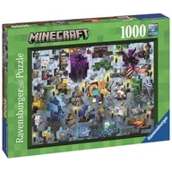 Puzzle - Ravensburger Puzzle Minecraft Challenge 17188 1000 elementów) 17188 - miniaturka - grafika 1