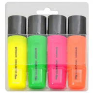 Przybory szkolne - Penmate Zakreślacz neonowy 4 szt. - miniaturka - grafika 1