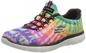 Trampki damskie - Skechers Trampki damskie Summits, Czarny wiele, 38.5 EU - miniaturka - grafika 1