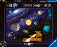 Puzzle - Puzzle 2D Świecące w ciemności: Układ słoneczny 500 elementów - miniaturka - grafika 1