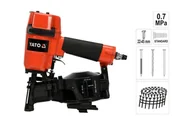 Pozostałe narzędzia pneumatyczne - YATO Gwoździarka pneumatyczna bębnowa 22-45 mm - miniaturka - grafika 1