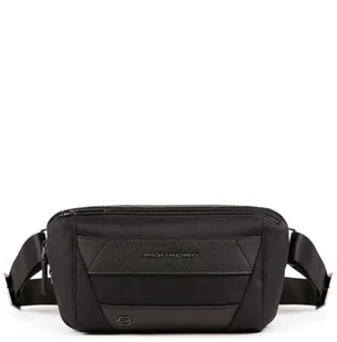 Piquadro Piquadro, Trakai, Leather, Fanny Pack, Black, 27 x 14.5 x 7.5 cm, For Men For Men - Teczki i aktówki - miniaturka - grafika 1
