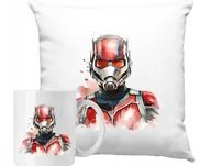 Gadżety dla niej i dla niego - ZESTAW PODUSZKA + KUBEK Ant Man Pomysł Na Prezent +IMIĘ - miniaturka - grafika 1