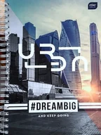 Zeszyty szkolne - Inter-druk Kołozeszyt A4 120k = z kol marginesem + przekładki Hybrid TARGI AF026INT - miniaturka - grafika 1