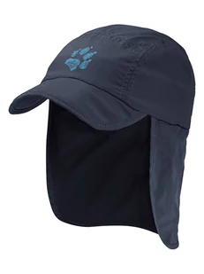 Jack Wolfskin Czapka przeciwsłoneczna "Supplex Canyon" w kolorze granatowym - Czapki damskie - miniaturka - grafika 1
