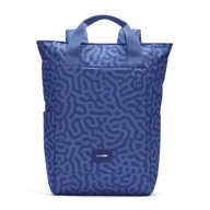 Torebki damskie - Plecak / Torba 2w1 antykradzieżowa Pacsafe Go 15 l - niebieski - miniaturka - grafika 1