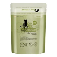 Mokra karma dla kotów - Catz finefood mokra karma dla kota Classic Adult No. 05 Łosoś i drób 12x300 g - miniaturka - grafika 1