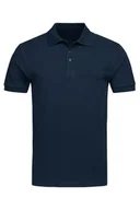 Odzież medyczna - Koszulka polo medyczna męska granatowa XL - miniaturka - grafika 1