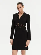 Sukienki - Morgan Sukienka koktajlowa 241-RCORSE Czarny Slim Fit - miniaturka - grafika 1