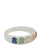 Pierścionki - TOUS Pierścionek Icon Color 1002079712 Srebrny - miniaturka - grafika 1