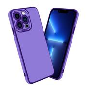 Etui i futerały do telefonów - Etui Do Apple iPhone 13 PRO MAX Porkowiec w Glossy Purpura - Różowe Złoto Ochrona kamery Obudowa Case Cover TPU Cadorabo - miniaturka - grafika 1