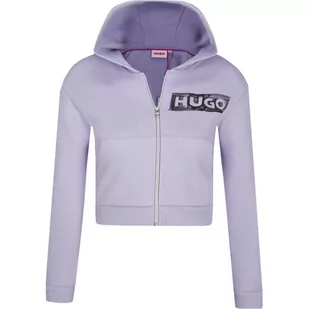 HUGO KIDS Bluza | Regular Fit - Bluzy dla dziewczynek - miniaturka - grafika 1