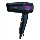 Suszarki do włosów - Orava HD-402 Travel Hair Dryer 1000W 2 power levels black - miniaturka - grafika 1