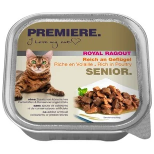 PREMIERE Royal Ragout Senior 16x100 g - Mokra karma dla kotów - miniaturka - grafika 1
