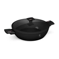 Woki - Patelnia Wok z pokrywką 30cm BerlingerHaus Monaco / Black Rose Collection BH-8278 - miniaturka - grafika 1
