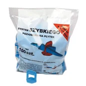 Narzędzia glazurnicze - System poziomowania płytek TEO 100 sztuk - miniaturka - grafika 1