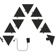Lampy pozostałe - Zestaw startowy Nanoleaf Shapes Black Triangles (9 paneli) - miniaturka - grafika 1