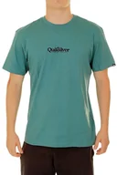 Koszulki męskie - t-shirt QUIKSILVER FINELINE GMW0/DEEP SEA - miniaturka - grafika 1