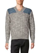 Swetry męskie - JUST CAVALLI ORYGINALNY SWETER MĘSKI ROZMIAR 50 - miniaturka - grafika 1