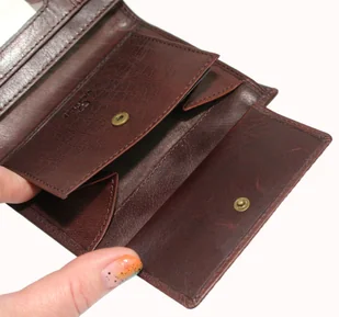 Portfel Męski Skórzany EL FORREST Skóra Bydlęca Duży Pionowy Bez Zapięcia Jedno Skrzydełko RFID 861 R 22 13,5 x 10 x 2,5 cm - Portfele - miniaturka - grafika 9