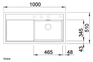 Blanco ZENAR XL 6 S biały prawa 523968 - Zlewozmywaki - miniaturka - grafika 6