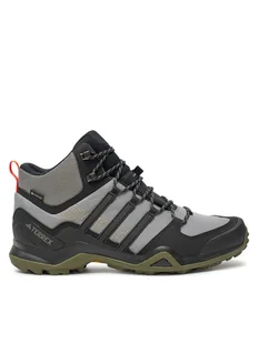 adidas Trekkingi Terrex Swift R2 Mid GORE-TEX IH2602 Szary - Buty trekkingowe męskie - miniaturka - grafika 1