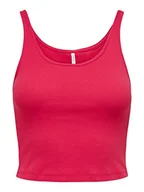 Spodenki damskie - ONLY Damskie szorty ONLNESSA S/L JRS NOOS Top, Teaberry, S, Teaberry, S - miniaturka - grafika 1