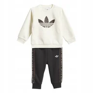 Dresy damskie - DRESY ADIDAS BIG TREFOIL CREW SET KD5824 r. 80 - Adidas - miniaturka - grafika 1