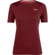 Koszulki i topy damskie - SALEWA Crystal Warm Amr W T-SRT. Koszulka damska - miniaturka - grafika 1