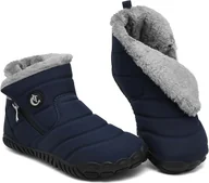 Skarpetki dla dzieci - CELANDA Buty Zimowe Męskie Śniegowce Antypoślizgowe Ciepłe Granatowe 46 EU - miniaturka - grafika 1