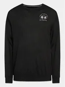 Swetry męskie - La Martina Sweter Wessel WMS016 YW025 Czarny Regular Fit - miniaturka - grafika 1