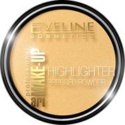 Rozświetlacze do twarzy i ciała - Eveline Cosmetics Eveline Art Professional Make Up puder rozświetlający prasowany nr 55 Golden 14g - miniaturka - grafika 1