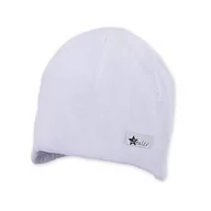 Czapki damskie - Sterntaler Czapka dziecięca, Biały (Weiss 500), 3XL (Producent rozmiar:45) - miniaturka - grafika 1