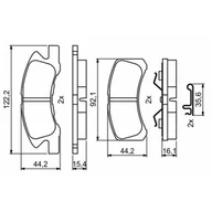 Tarcze hamulcowe - BOSCH (Automotive Aftermarket) (Automotive Aftermarket) 0 986 494 878 0 986 494 878 - miniaturka - grafika 1