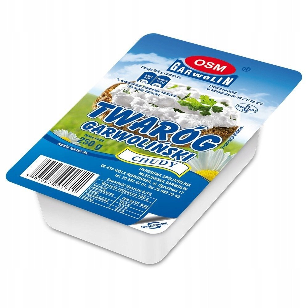 Twaróg półtłusty Garwolin około 300g