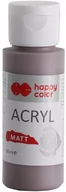 Przybory szkolne - Artequipment Artequipment HAPPY COLOR ACRYL MAT 60 ML DRZEWO SANDAŁOWE uniw - miniaturka - grafika 1