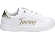 Sneakersy damskie - Tommy Hilfiger Sneakersy T3A4-31020-1190X048 29 Low Cut Lace-Up Sneaker - miniaturka - grafika 1