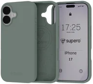 Etui i futerały do telefonów - Etui silikonowe Supero MagSkin MagSafe do iPhone 17, zielone - miniaturka - grafika 1